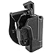 Orpaz C-Series HK USP Holster Compatible with HK USP Right-Hand OWB Holster, Level II Retention, Paddle Holster - Unisex - Will Secure Your Handgun with a Tactical Appearance