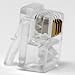 Tupavco TP808 RJ9 Modular Headset Connector (100 Pack Per Bag) 4P4C Phone Connectors - RJ9/RJ10/RJ22 Jack Crimp End Crimper for Telephone Cable/Cord Handset
