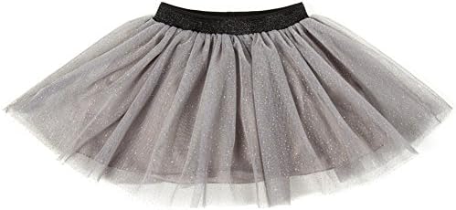 ISPED Skirts For Girls Layered Soft Tutu Skirt Pure Color With Dots