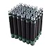 Jinhao Fountain Pen Ink Refill Cartridges, Apple Green Color, Set of 30 PCS, International Standard Size Disposable and Generic Ink Refill Cartridges