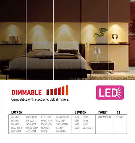 OSTWIN (4 Pack) 6 Inch Dimmable LED Baffle Downlight Recessed Retrofit Kit Lighting Fixture, LED Ceiling Can Light, 16,5W (120W Replacement) 1304 Lm, 5000K Daylight, Energy Star & ETL