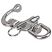 Marine Part Depot Stainless Steel Swivel Eye Snap Shackle 2-1/2