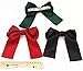 6 Pcs Large Big Huge Soft Silky Hair Bow Clip Lolita Party Oversize Handmade Girl French Barrette Style Hair Clips (Barrettes)