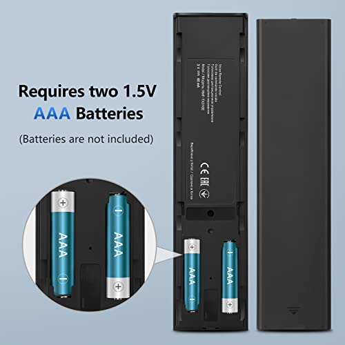 Voice Replacement Remote for Sony TVs and Bravia TVs - Compatible With All Sony 4K UHD LED LCD HD Smart TVs