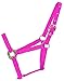 Hamilton 3/4-Inch Nylon Quality Horse Halter, Pony or Average Miniature Donkey, Hot Pink