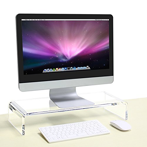 Buy Acrylic Monitor Stand, Clear Acrylic Computer Screen, TV, Printer