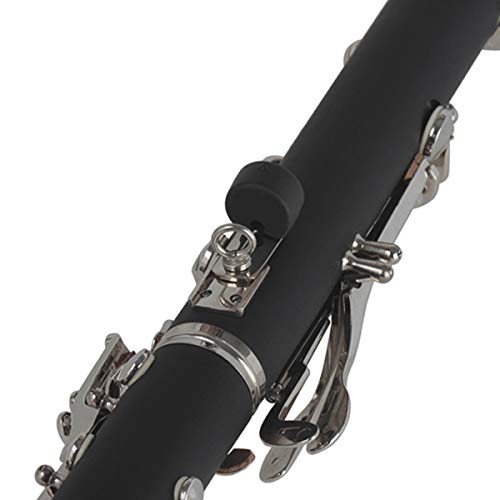 image for LIOOBO 5pcs Rubber Clarinet Thumb Rest Cushion Protector Music Instrum