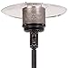 Fire Sense Commercial Patio Heater, Stainless Steel and Black Powder Coating