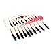 Vander Makeup brushes10 Pcs Fashionable Professional Super Soft Oval Toothbrush Makeup Brush Set Foundation Brushes Contour Powder Blush Concealer Eyeliner Brush Cosmetics Tool Christmas Gift