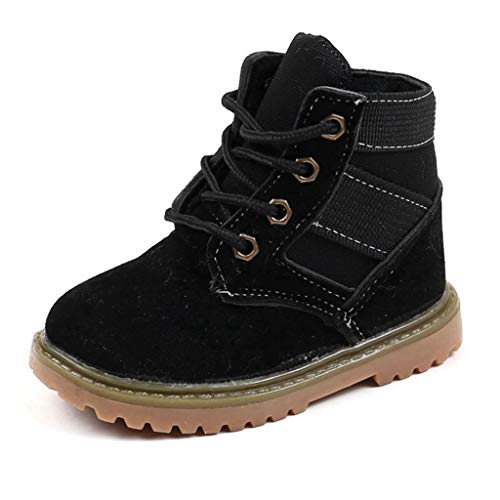 Girls Soft Bottom Ankle Boots Boys Winter Warm Martin Boots 