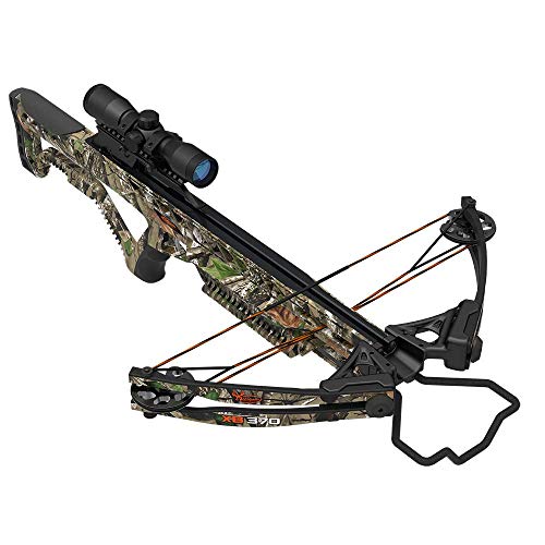 Wildgame Innovations XB370 Compound Crossbow, Shoots 370 Feet Per Second, Includes Quiver, 2-20