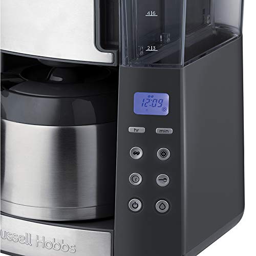 Russell Hobbs Kaffeemaschine mit Mahlwerk, Thermokanne 10 Tassen, digitaler programmierbarer Timer, 3-stufige… – Bild 6
