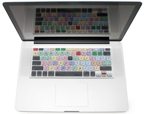 LogicKeyboard Mac Apple Final Cut Pro Keyboard Cover - For Simpler and Faster Post-Production Facilities, Professional Video Editing...Compatible with Apple Ultra Thin Alu Keyboard - LS-FCP-MBUC-US