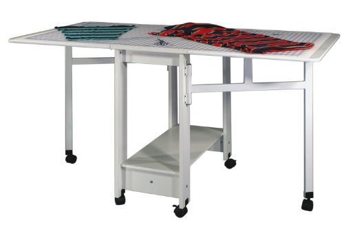 UPC 799475589362, Model 97 Medium Craft Cutting Utility Sewing Table - White