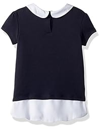 Náutica las niñas manga corta Interlock 2 fer parte superior