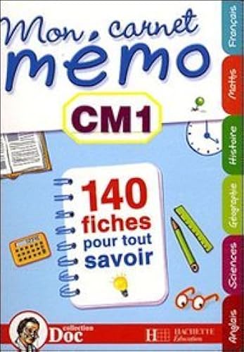 Download Mon carnet mémo CM1 PDF