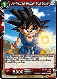 Dragon Ball Super TCG - Pint-sized Warrior Son Goku - Series 3 Booster: Cross Worlds - BT3-006