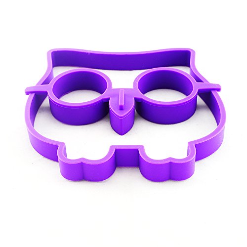 Vinmax Breakfast Silicone Owl Skull Fried Egg Mold Pancake Ring Shaper Cooking Tools Kitchen Gadgets Kid Gift