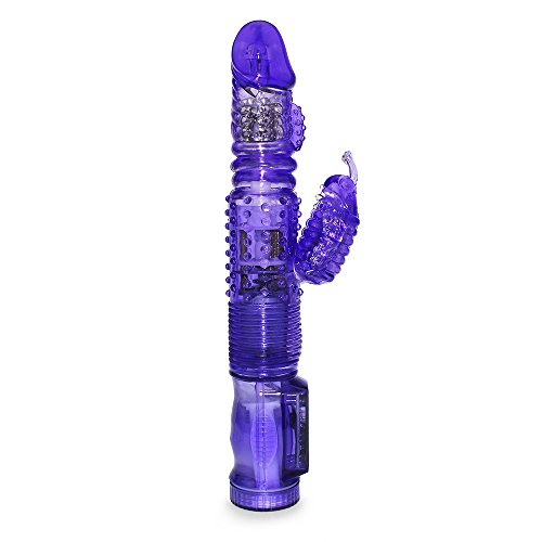 Multi-mode passion thrust vibrator bundled with 4pack a…