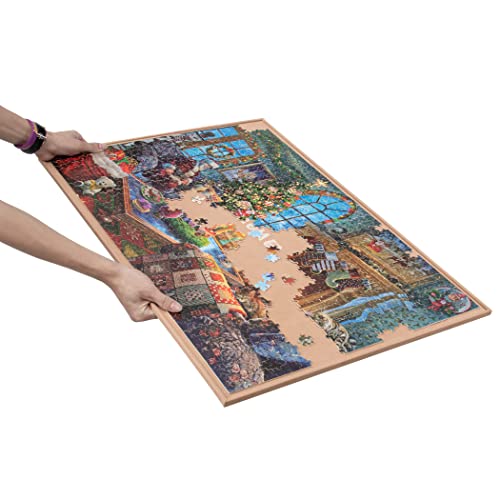 Lavievert Jigsaw Puzzle Board, Portable Puzzle Mat for Puzzle Storage Puzzle Saver, NonSlip