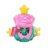 Glimmies Small Pink Glimhouse and Aqua Glimmie - Glimmies Llight-Up Function