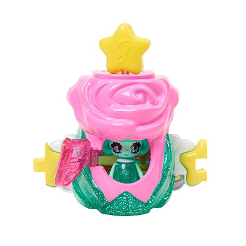 Glimmies Small Pink Glimhouse and Aqua Glimmie - Glimmies Llight-Up Function