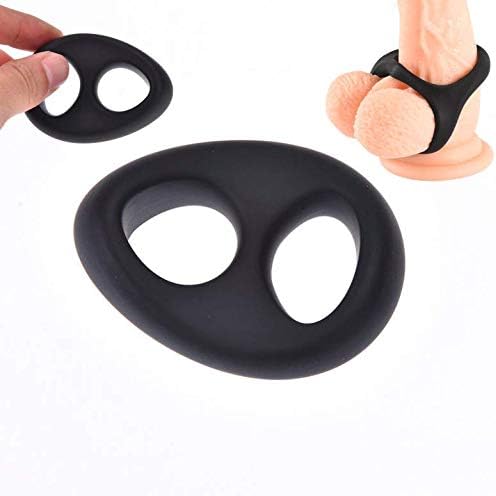 VirtualSurrounD Dual Silicone Ring Harness Shaft Enhancer for Stamina Love-Maker 8664