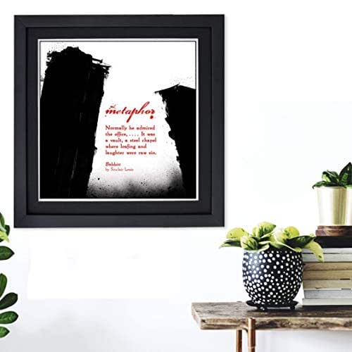 Literary Term, Metaphor, Black and White, Sinclair Lewis