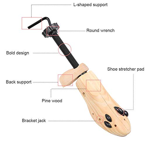 iBelly Shoes Stretcher Adjustable Unisex Shoe Stretcher 2 Way Tree Shaper Care Shoes Stretcher S-L