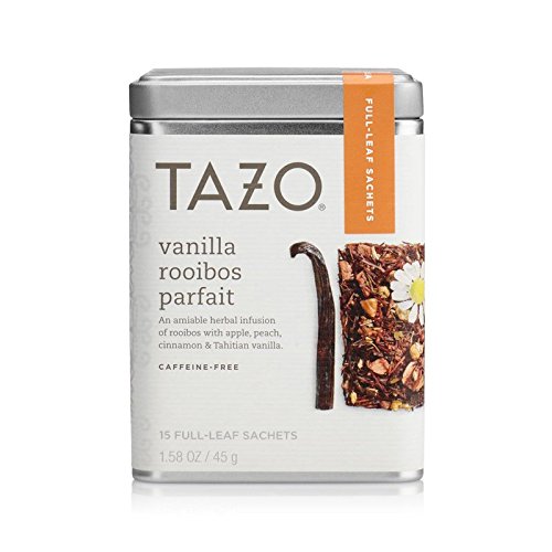 Adagio Teas Gourmet Tea Bags, Vanilla Rooibos, 15 Count