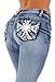 Colombian Design Butt Lift Levanta Cola Skinny Denim Jeans Plus/Junior Size