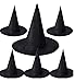Skull Candy Halloween Witch Costume Accessory Trading Black Witch Hat