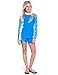 Tuga Girls Swim Short (UPF 50+), Aquamarine, 11/12 yrs