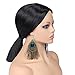 quickwig Short Straight Bob Wigs Black Short Wig Middle Part Synthetic Wigs Shoulder Length Daily Cosplay Party Wigs for Women 14 inches