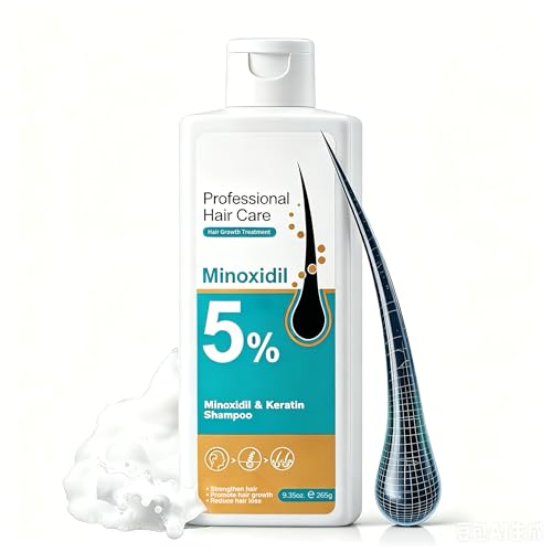 5% Minoxidil Shampoo, Minoxidil For Women Hair Growth, Anti Hair Loss Treatment with Rosemary Biotin for Men & Women (shampoo,1pcs)