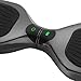 XtremepowerUS Self Balancing Scooter Hoverboard UL2272 Certified, Bluetooth Speaker and LED Light (Black Chrome)