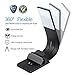 LED Book Light Portable Clip Book Reading Light Adjustable 4-Level Brightness USB Rechargeable Book Reading Lamp in Bed with Eye-Care Brightness for Book and Outdoor Lighting