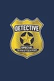 Detective Special Investigator Notebook; Fun Play Journal For Boys & Girls: A blank lined notebook for kids play, games and fun by