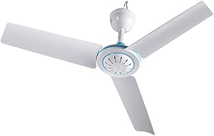 12V DC 19.7" inch Ceiling Fan With Switch Outdoor Camping fan For 12V Battery Power