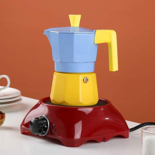 ZHHAOXINPA leicht Espressokocher, Moka Pot Aus Aluminium mit Doppelventil, Espresso Maker, Coffee Maker, Macht 3 Tassen… – Bild 8