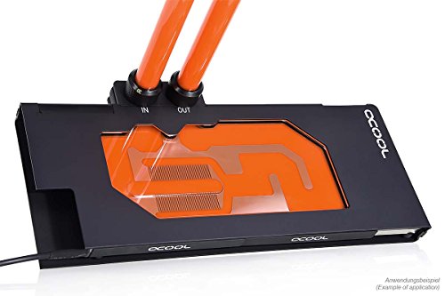 Alphacool 18558 Eiswasser Pastel Orange premixed coolant 1000ml Water Cooling Water additives