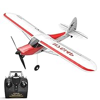 Wotryit Sport Cub S2 RC Plane 4CH RC Airplane Aircraft Built in Gyro System Easy to Fly 761-4 RTF,3-Level Flight Control Assists