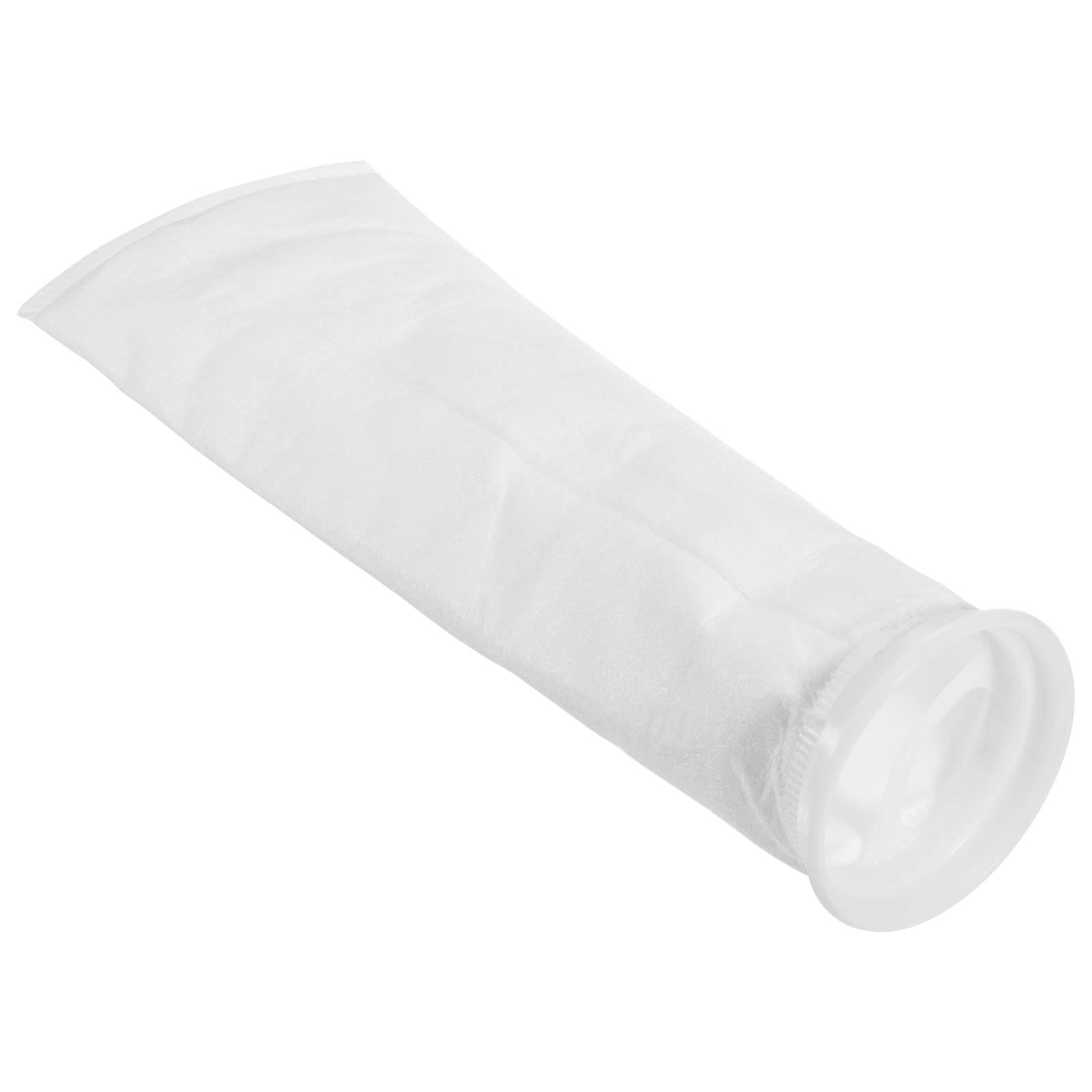 PATIKIL 4 Inch Ring Filter Socks 75 Micron, Mesh Bags Pool Skimmer Basket, White