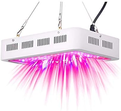 DJLOOKK Aquarium Light 600W Double Chips LED Grow Light Full Spectrum Grow Lamp With Rope Hanger For Indoor Greenhouse Hydroponic Plants Veg And Flower