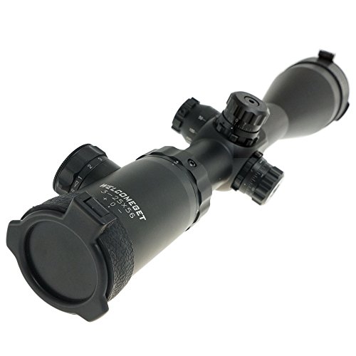 Mil-dot Reticle Rifle Scope 3-25Ã—56 Zoom 8 Wide Filed