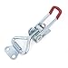 Uxcell Cupboard 3.3-inch Metal Lever Handle Toggle Catch Latch Lock Clamp, ,