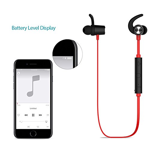 image for Bluetooth Headphones, dodocool Wireless 4.1 Sports Earphones with Magn