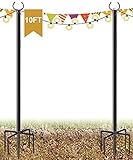 Derkniel 10 FT Outdoor String Light Pole Stand for