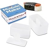 [2 Pack] Musubi Maker Press - No BPA, Non-Stick Sushi Making Kit - Spam Musubi Mold - Make Your Own Professional Sushi at Hom