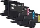 Brother LC1220 Black Cyan Magenta Yellow Ink Cartridge Multi-Pack Standard Yield view 2